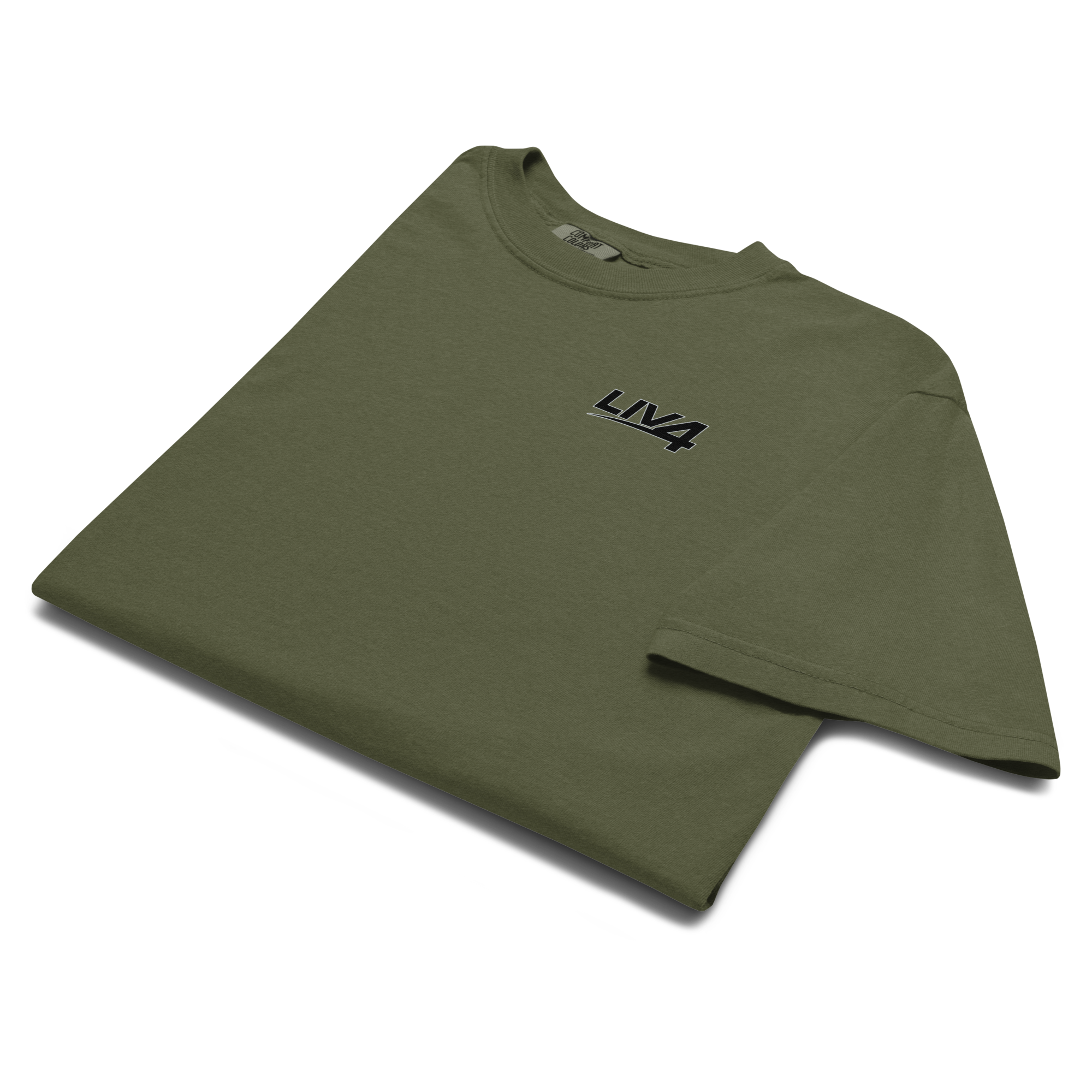 LIV 4 Unisex Soft Heavyweight T-Shirt | Black Logo