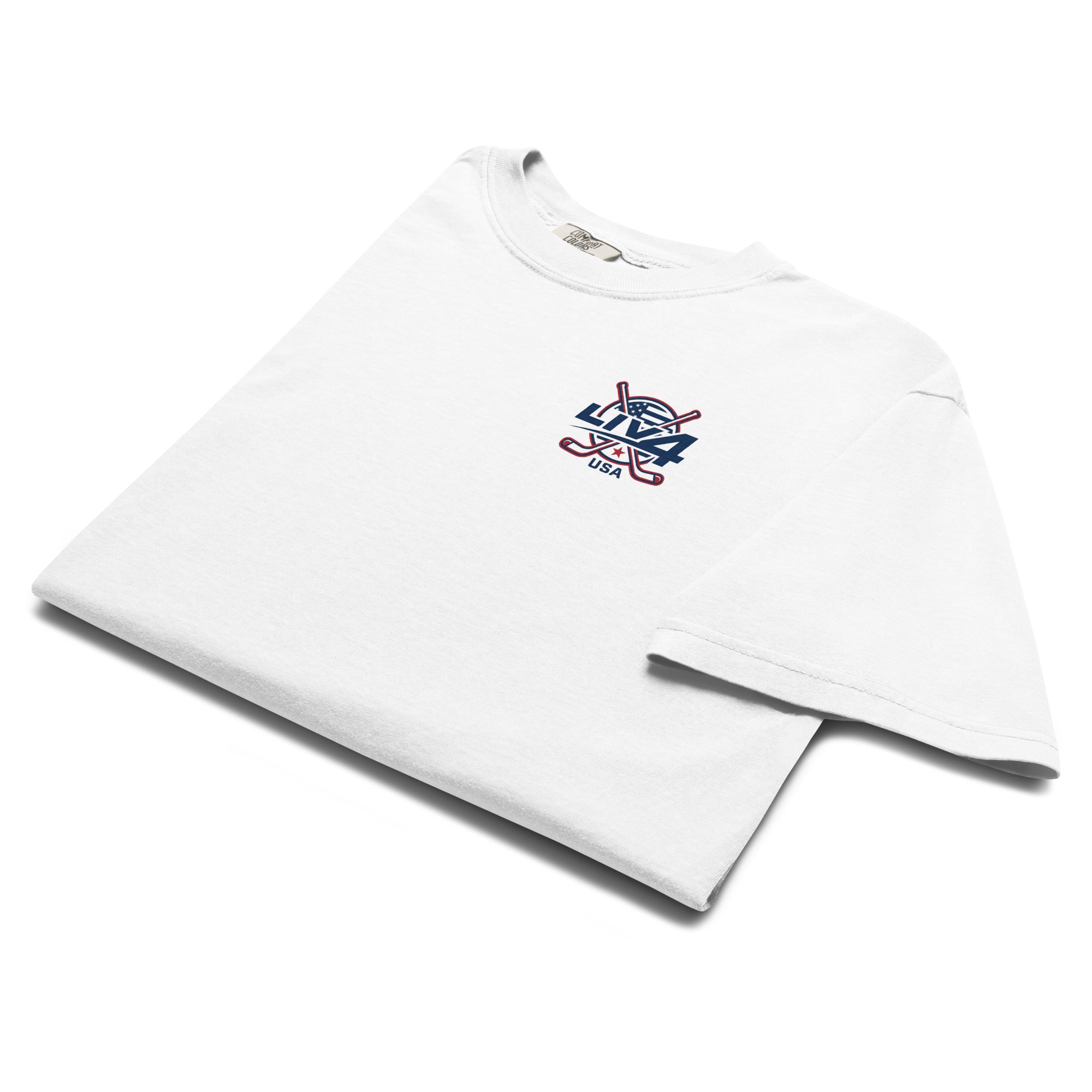 LIV 4 Hockey USA Unisex Soft Heavyweight T-Shirt