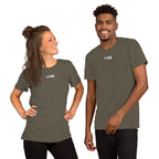 LIV 4 Unisex Soft Lightweight T-shirt | White Logo
