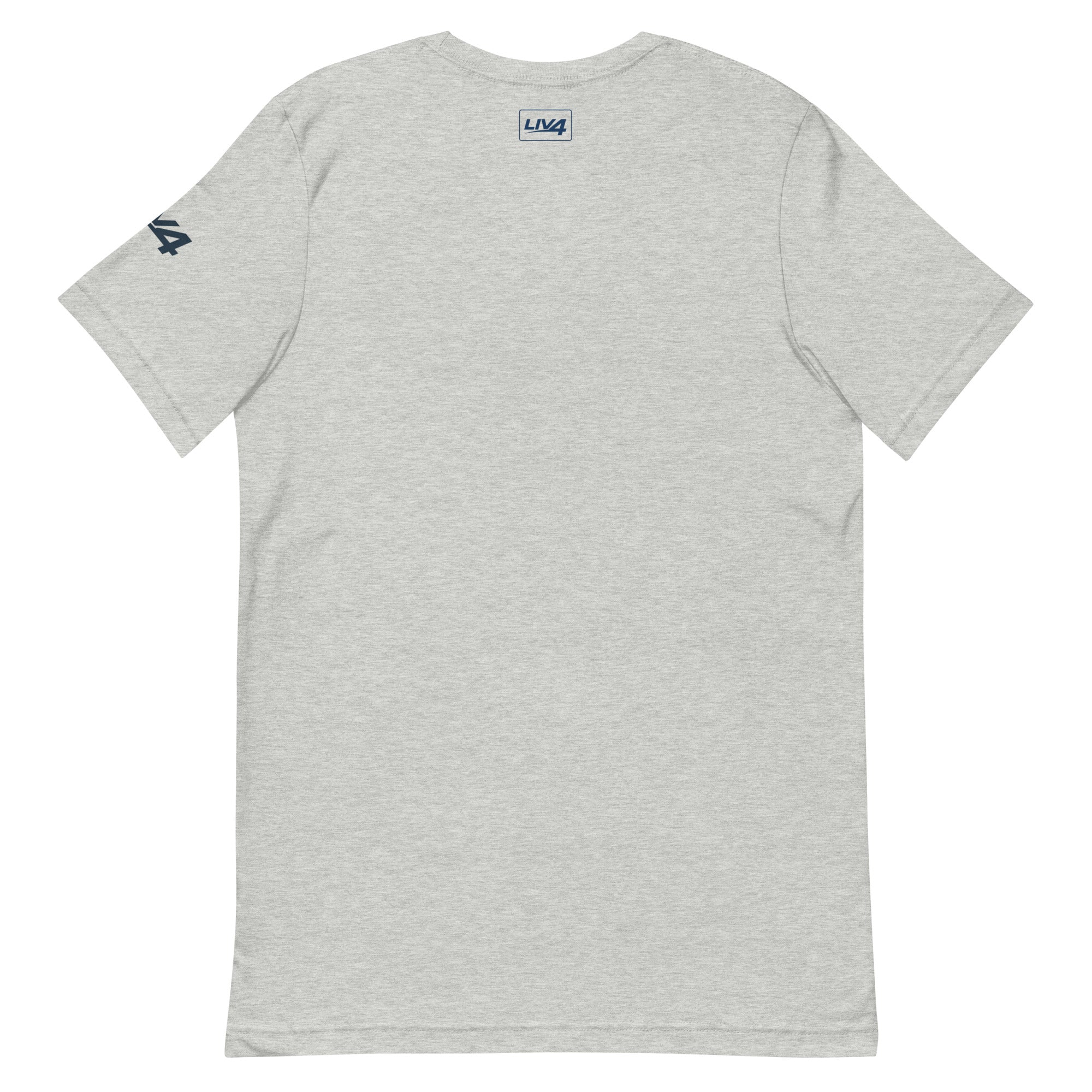 LIV 4 Soccer with USA Flag Unisex T-Shirt