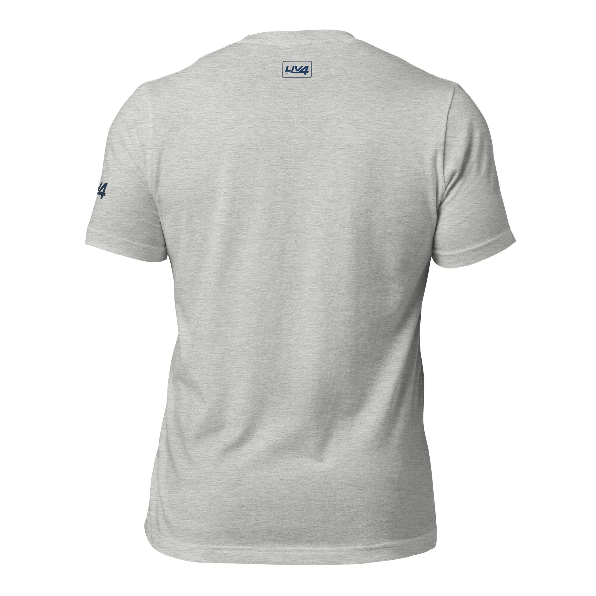 LIV 4 Soccer with USA Flag Unisex T-Shirt