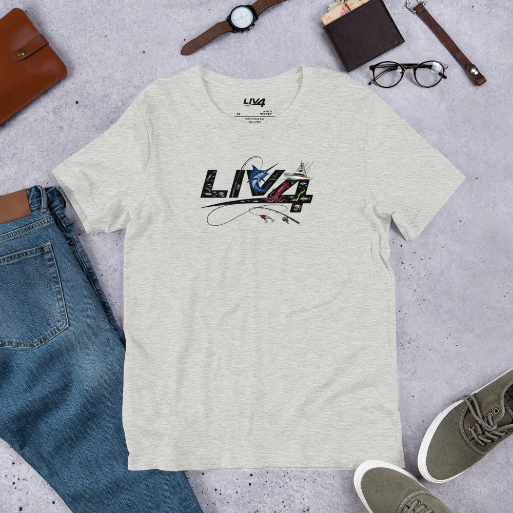 LIV 4 Deep Sea Fishing Unisex T-Shirt