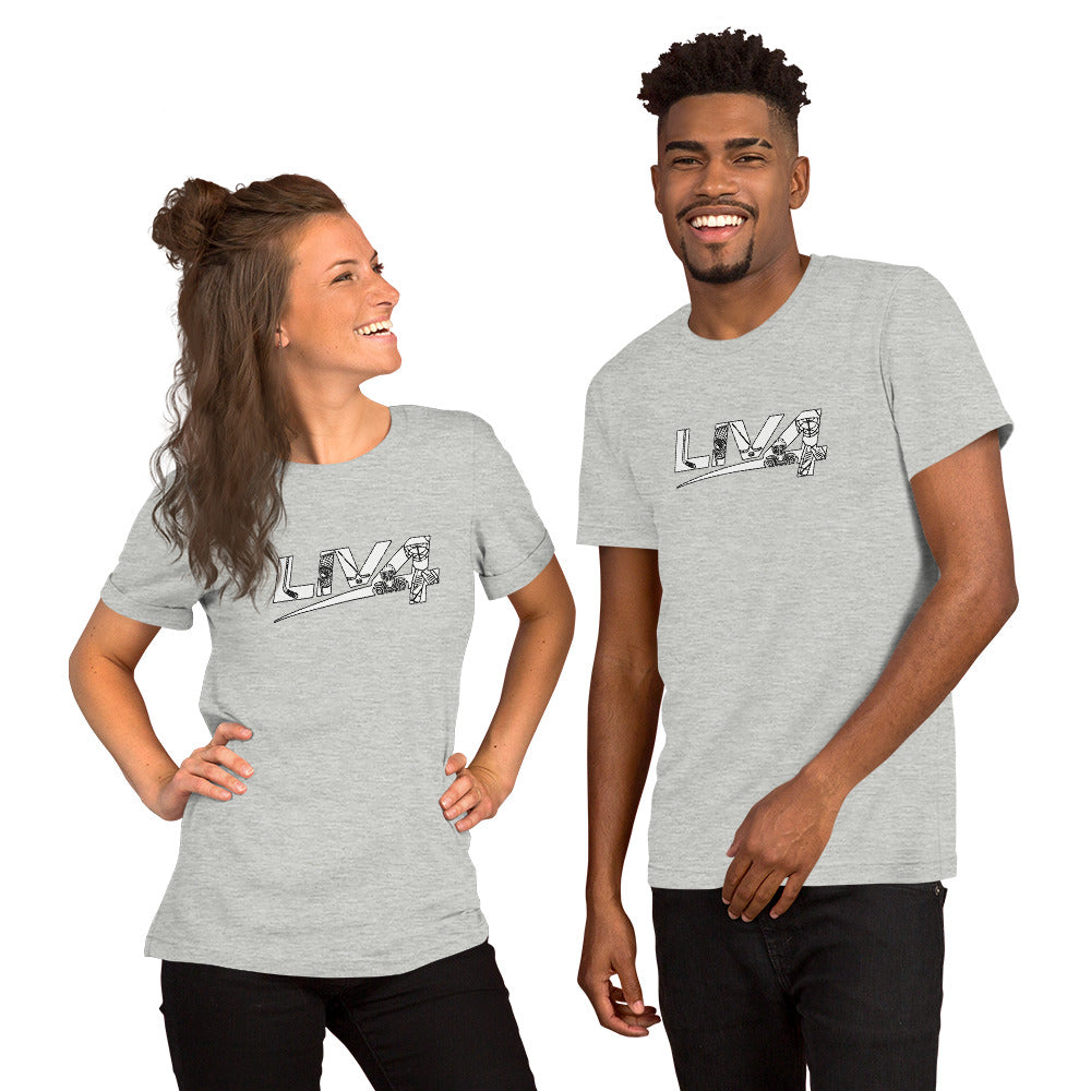 LIV 4 Hockey Icons Unisex T-Shirt