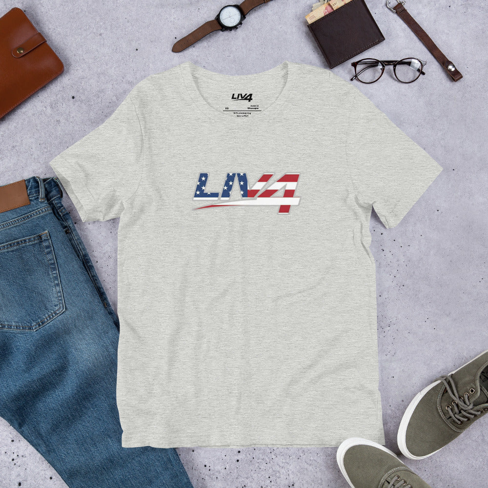 LIV 4 Patriotic Unisex T-Shirt