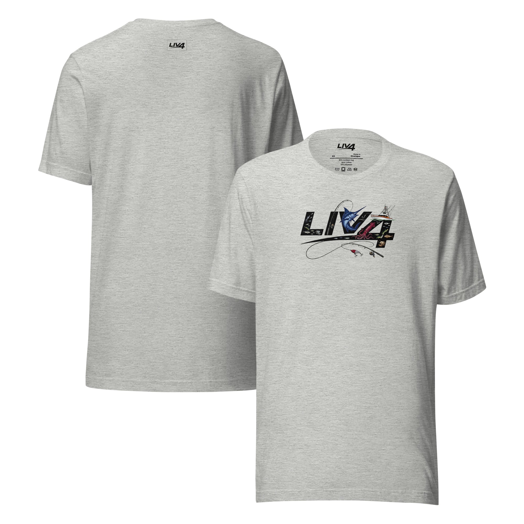 LIV 4 Deep Sea Fishing Unisex T-Shirt