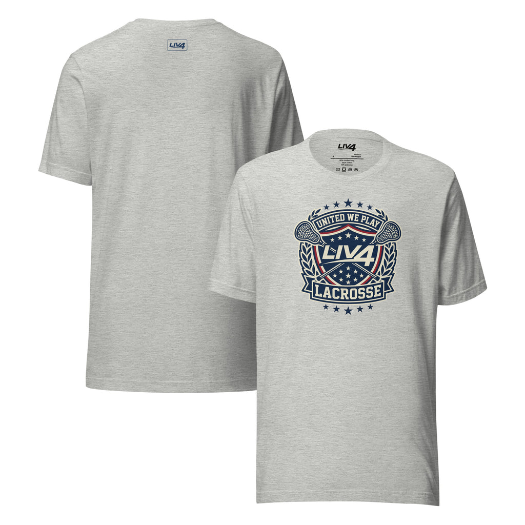 LIV 4 United We Play Lacrosse Unisex T-Shirt