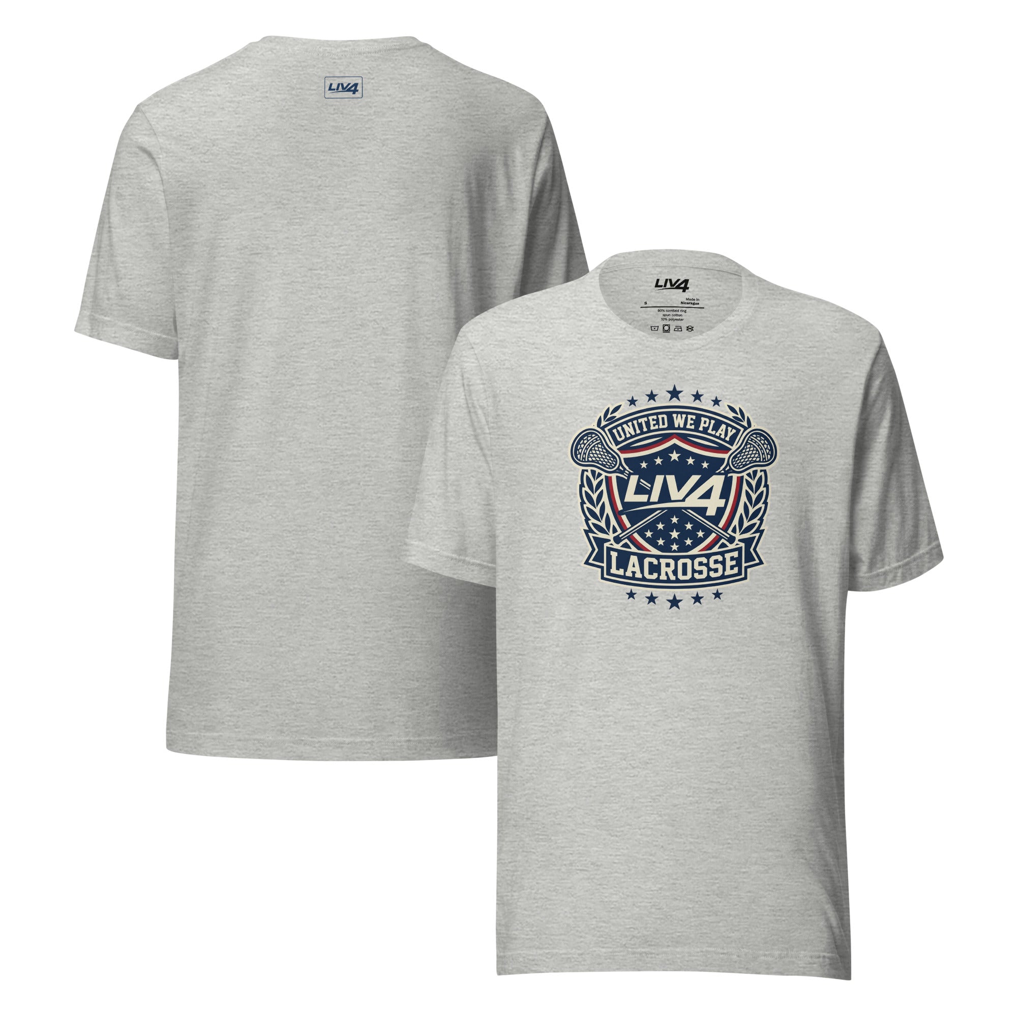 LIV 4 United We Play Lacrosse Unisex T-Shirt