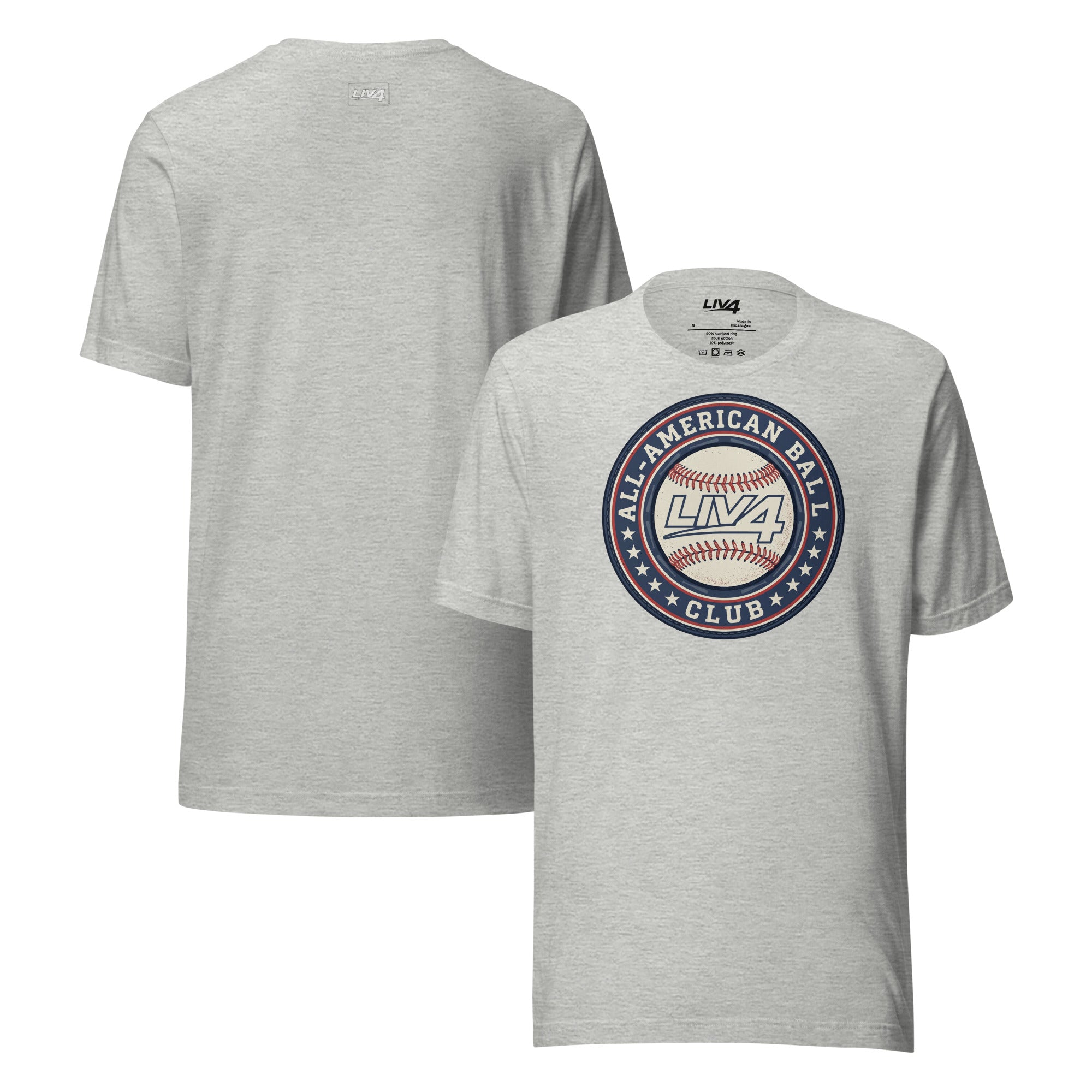 LIV 4 All American Ball Club Baseball Unisex T-Shirt