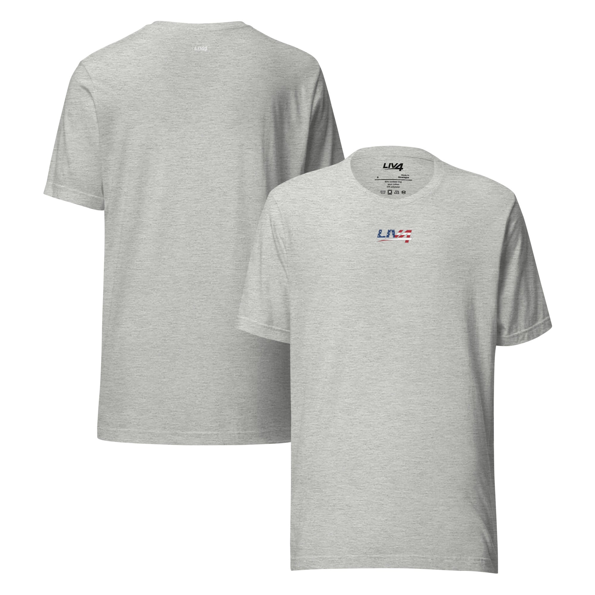 LIV 4 Patriotic Unisex T-Shirt | Small Logo