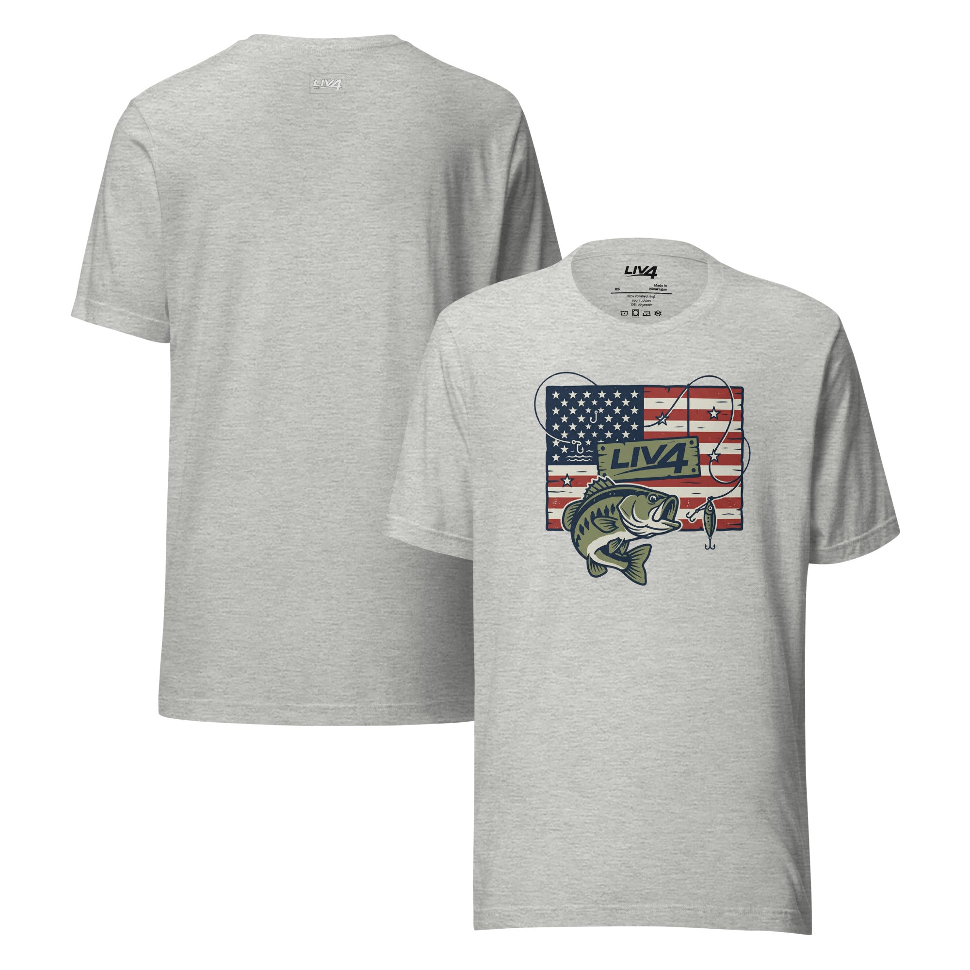 LIV 4 Bass Fishing Unisex T-Shirt