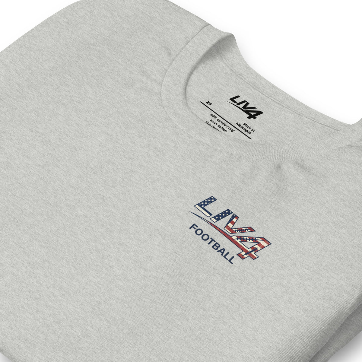 LIV 4 Football Patriotic Unisex T-Shirt