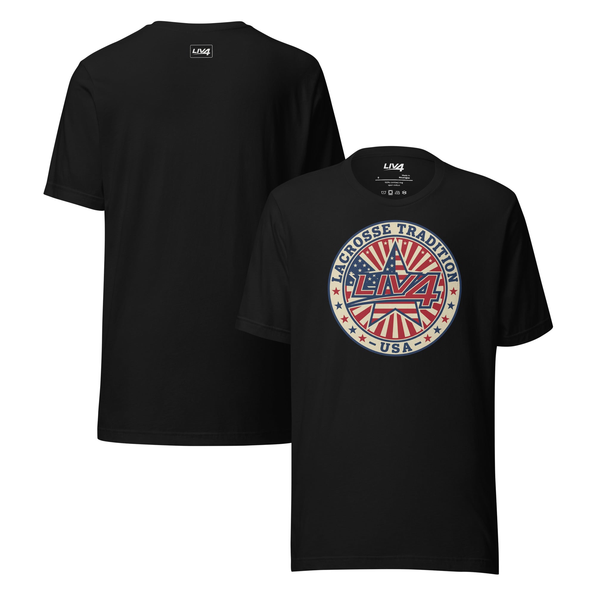 LIV 4 Lacrosse Tradition USA Unisex T-Shirt