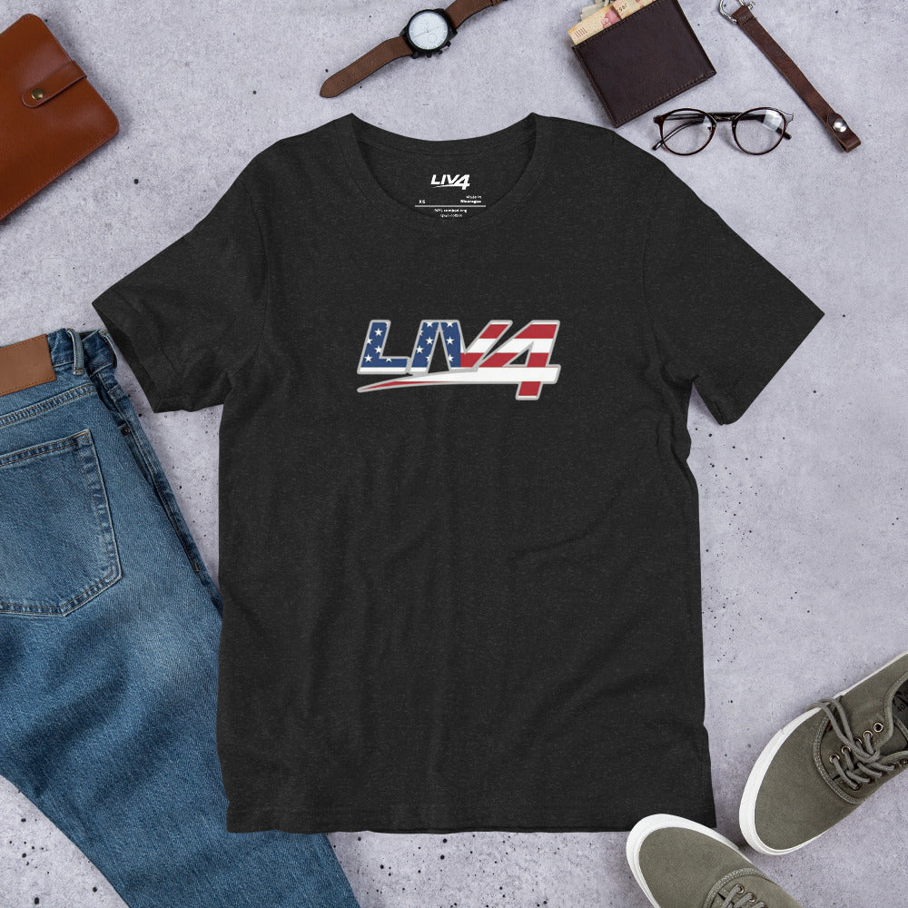 LIV 4 Patriotic Unisex T-Shirt