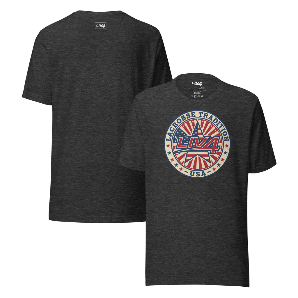 LIV 4 Lacrosse Tradition USA Unisex T-Shirt