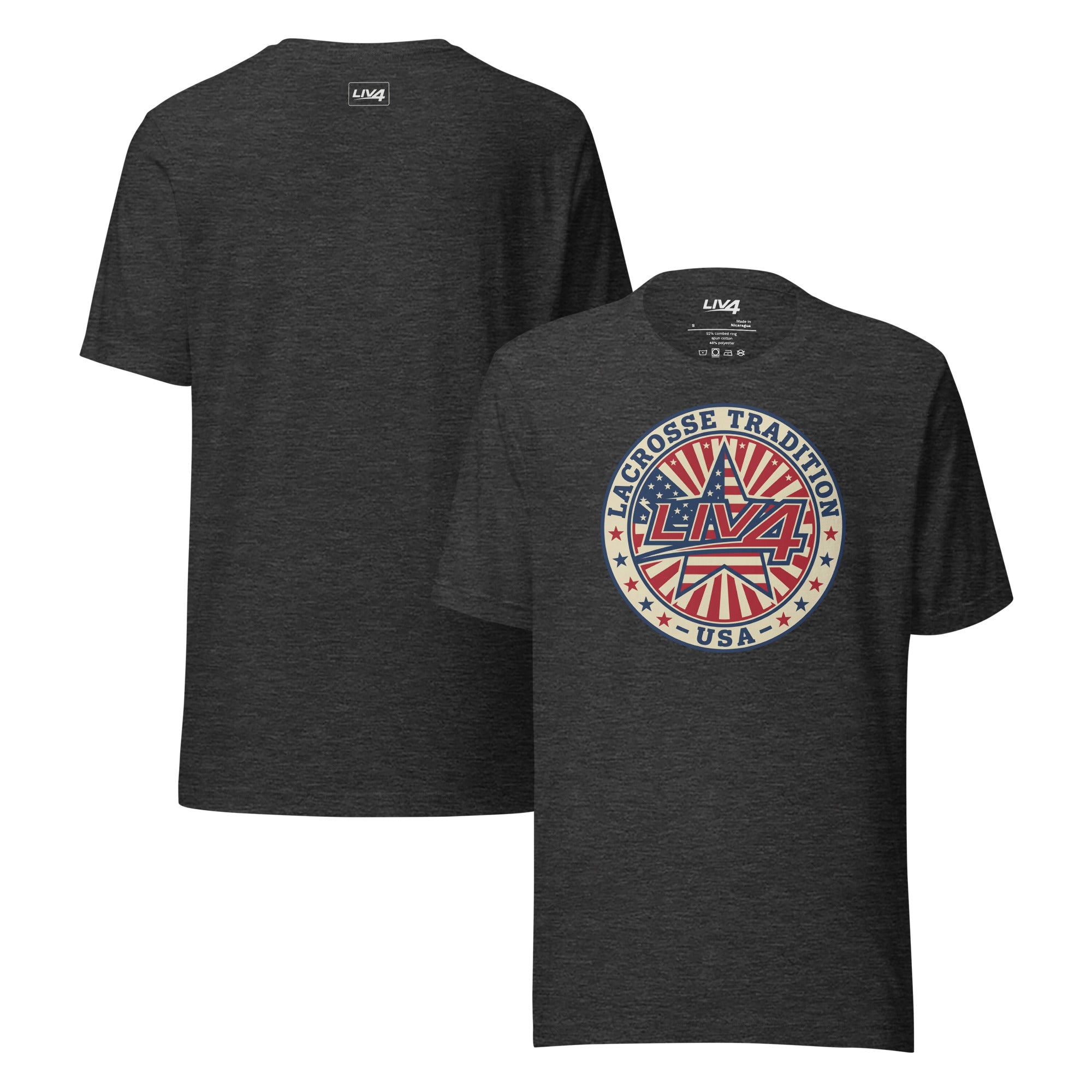 LIV 4 Lacrosse Tradition USA Unisex T-Shirt