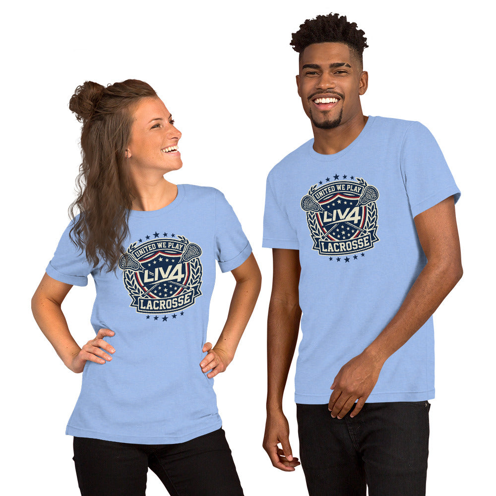 LIV 4 United We Play Lacrosse Unisex T-Shirt