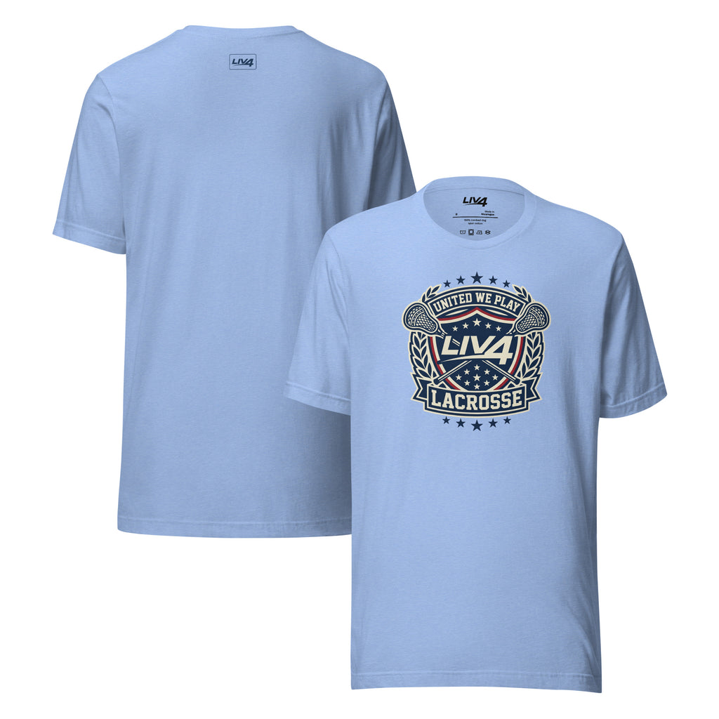 LIV 4 United We Play Lacrosse Unisex T-Shirt
