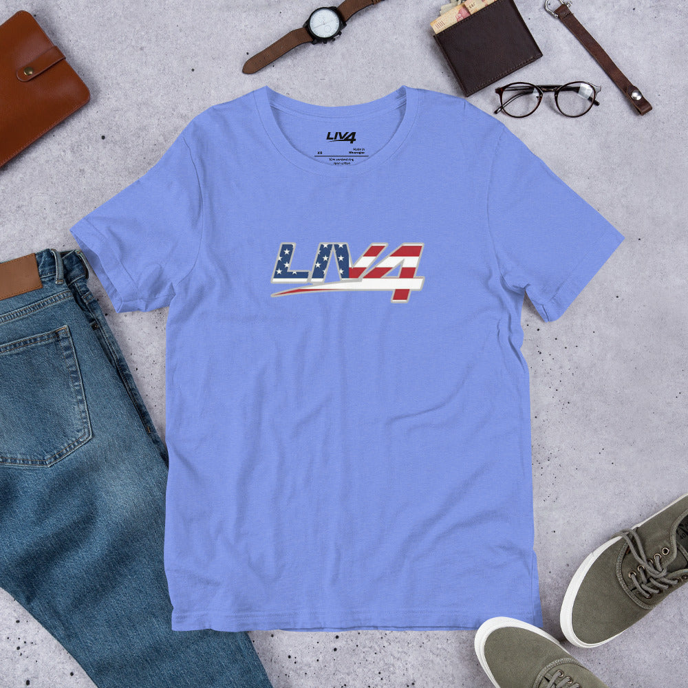 LIV 4 Patriotic Unisex T-Shirt