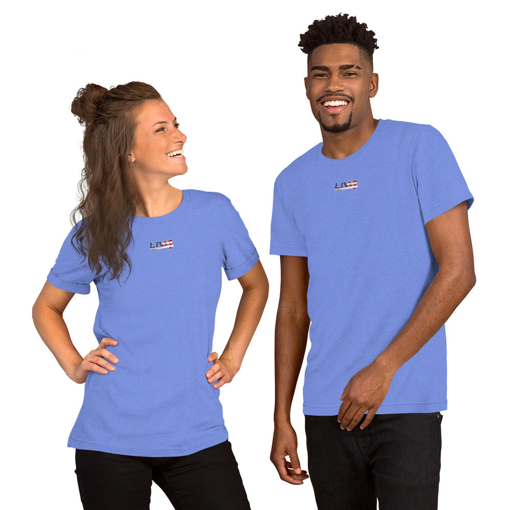 LIV 4 Patriotic Unisex T-Shirt | Small Logo