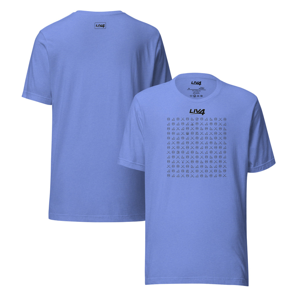 LIV 4 Hockey Grid Unisex T-Shirt