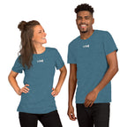 LIV 4 Unisex Soft Lightweight T-shirt | White Logo