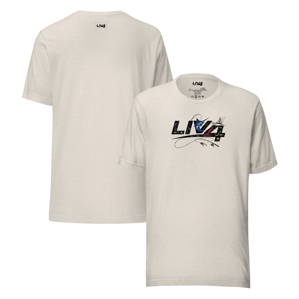 LIV 4 Deep Sea Fishing Unisex T-Shirt