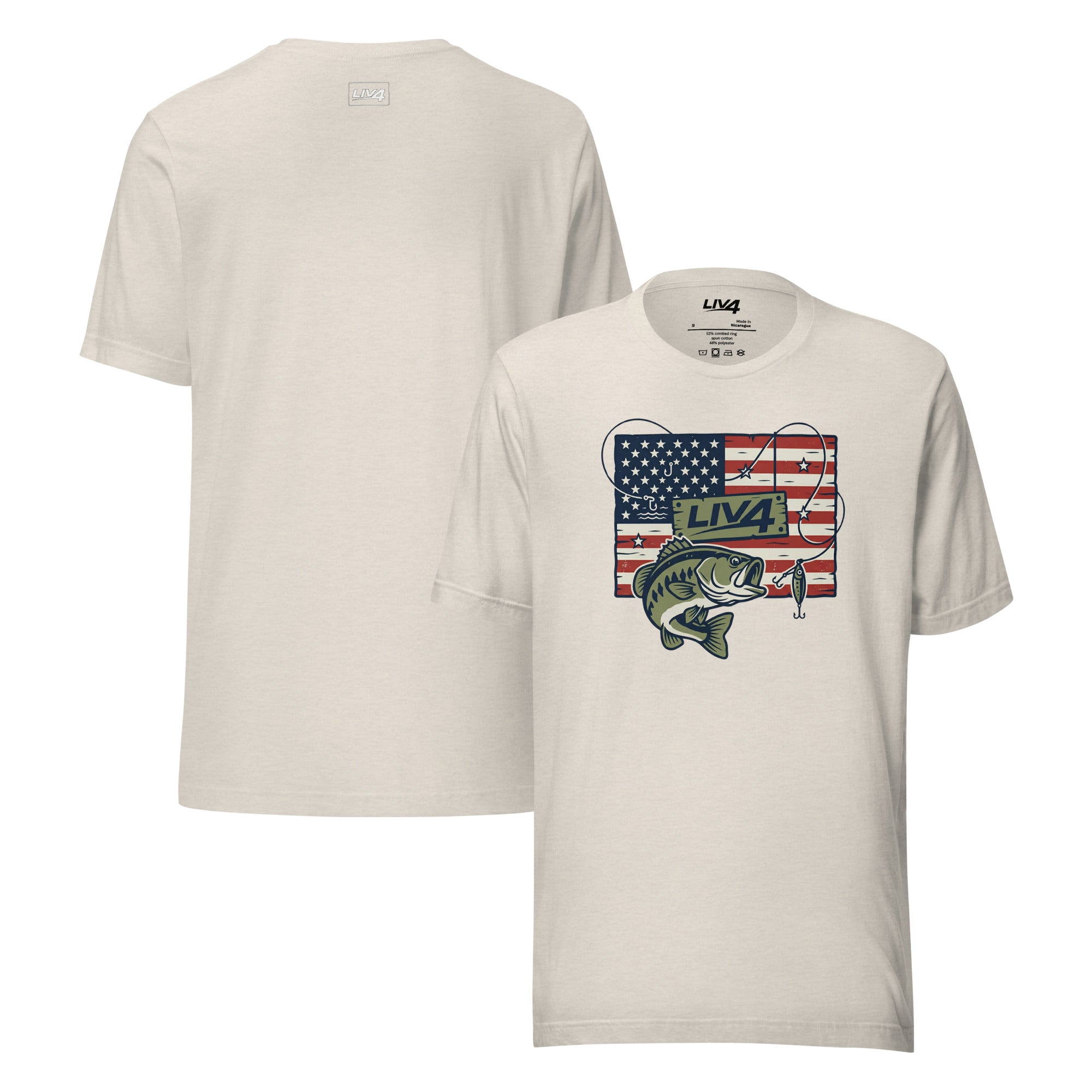LIV 4 Bass Fishing Unisex T-Shirt