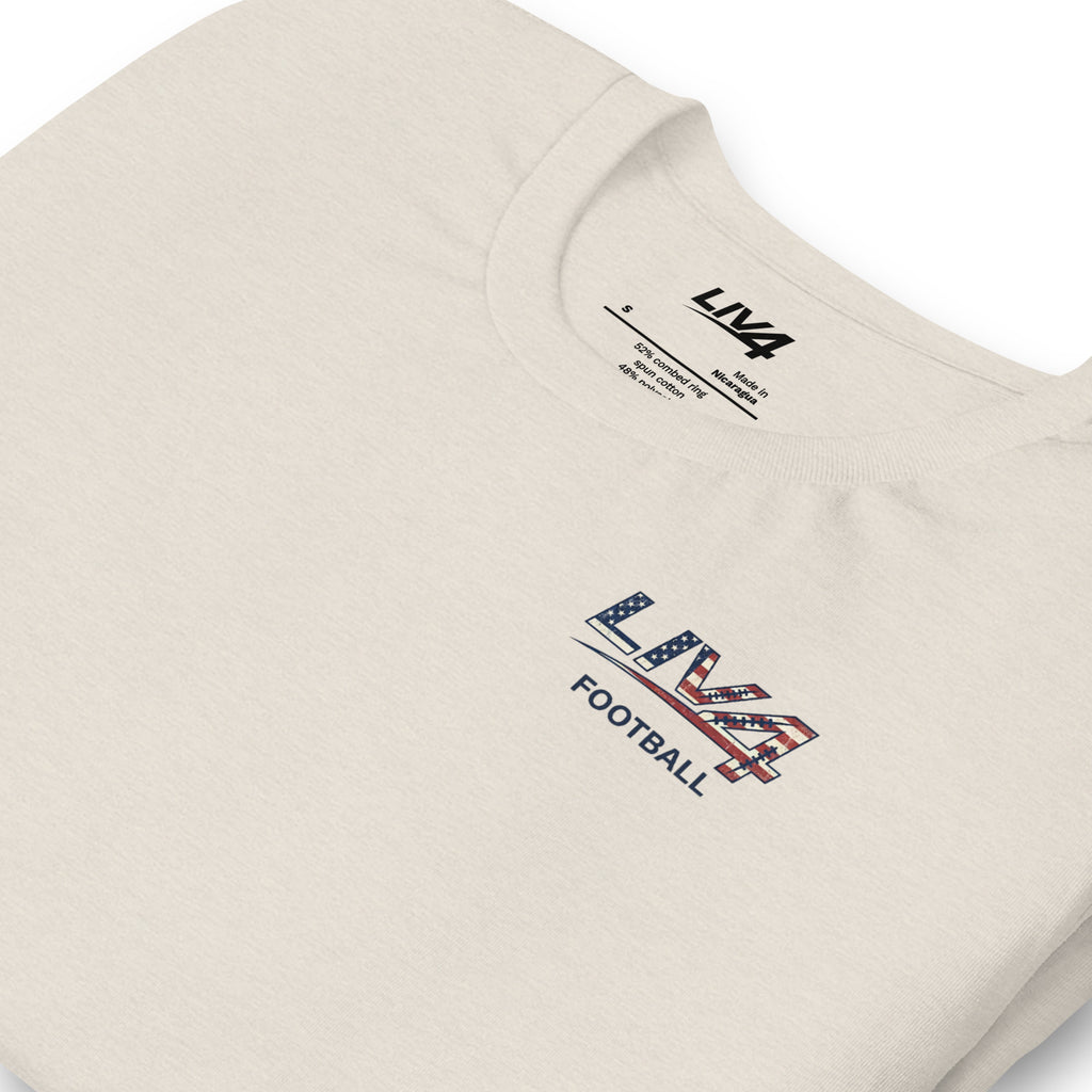 LIV 4 Football Patriotic Unisex T-Shirt