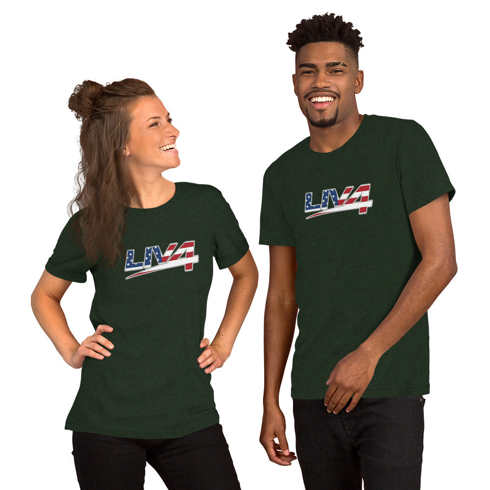 LIV 4 Patriotic Unisex T-Shirt