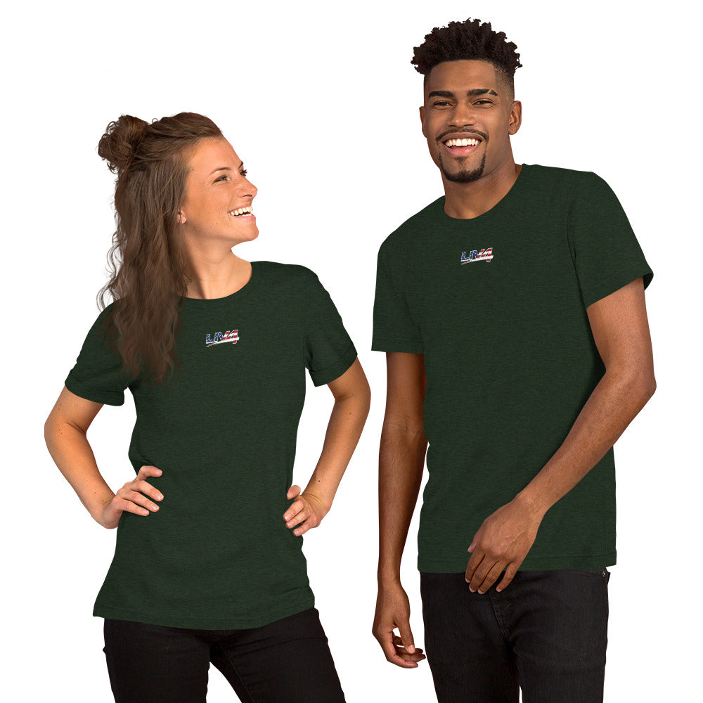 LIV 4 Patriotic Unisex T-Shirt | Small Logo