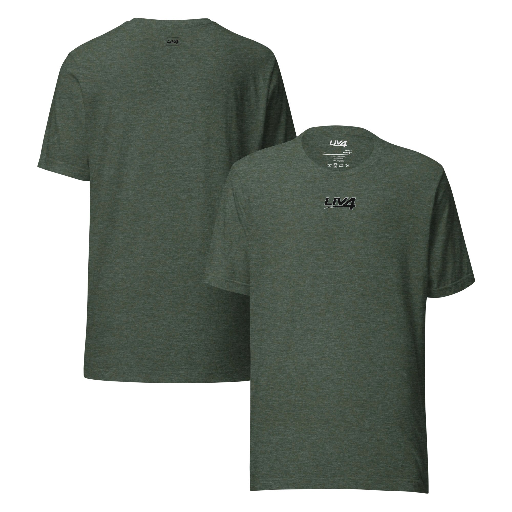 LIV 4 Unisex Soft Lightweight T-shirt | Black Logo