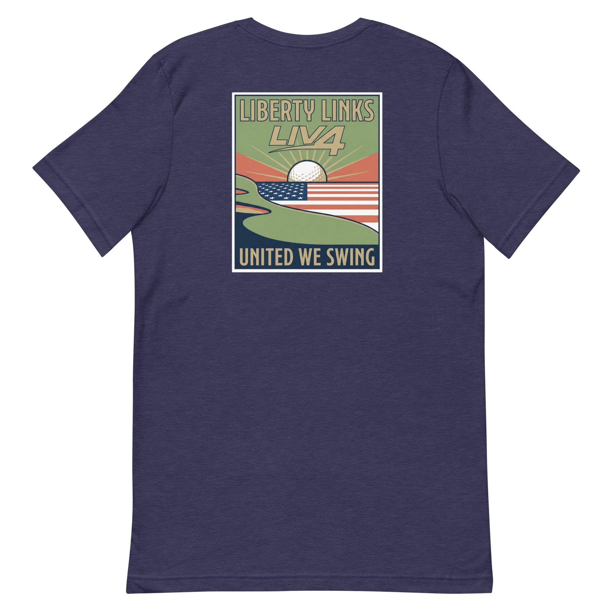 LIV 4 Liberty Links United We Swing Unisex T-Shirt