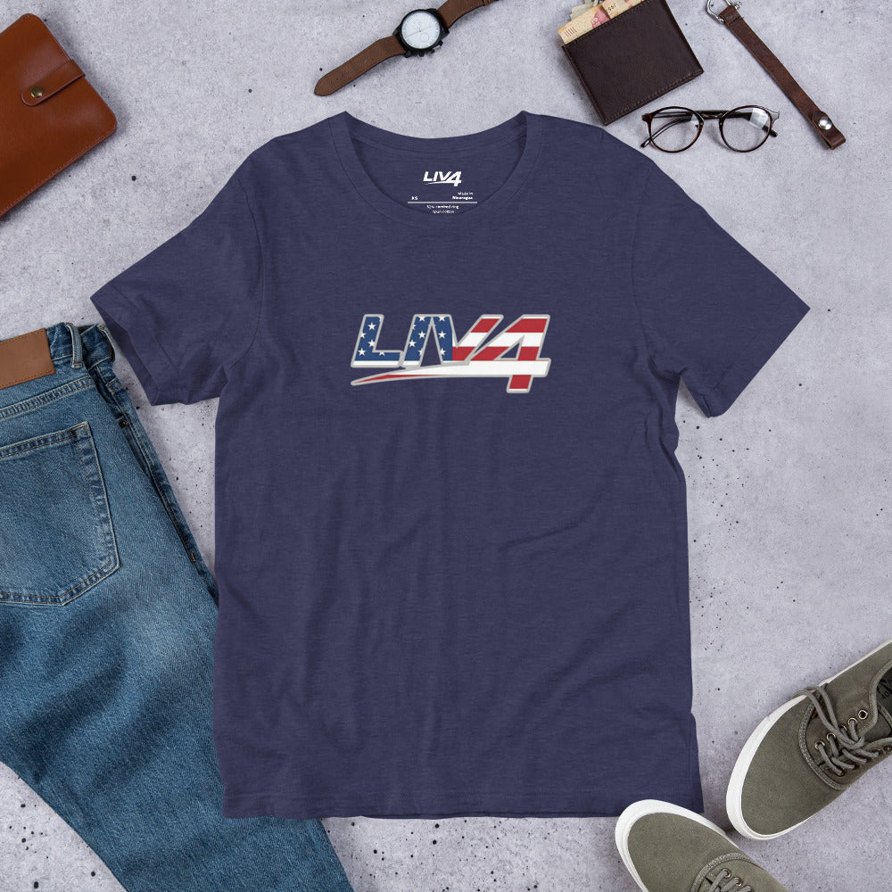 LIV 4 Patriotic Unisex T-Shirt