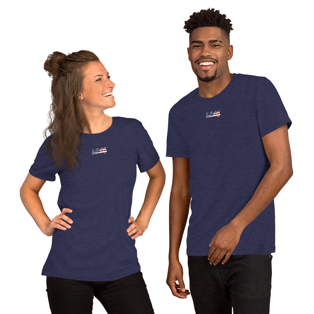 LIV 4 Patriotic Unisex T-Shirt | Small Logo