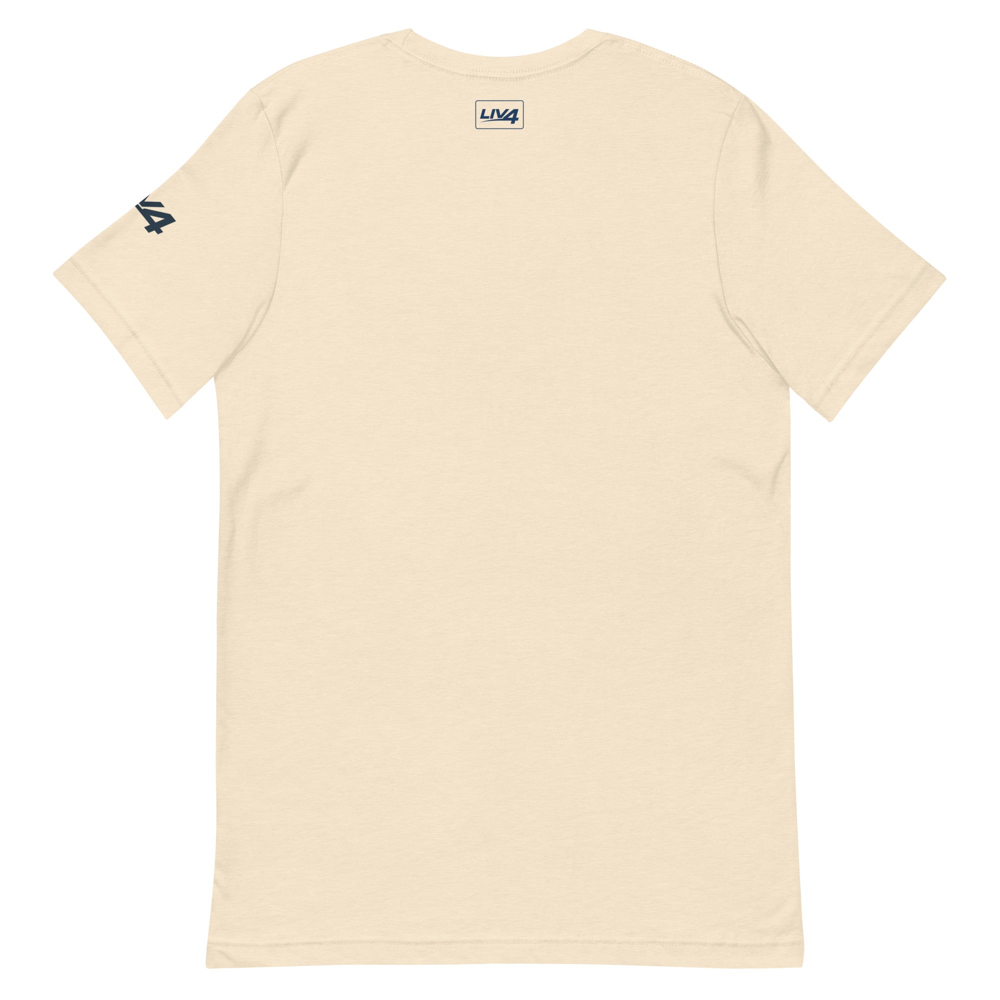 LIV 4 Soccer with USA Flag Unisex T-Shirt