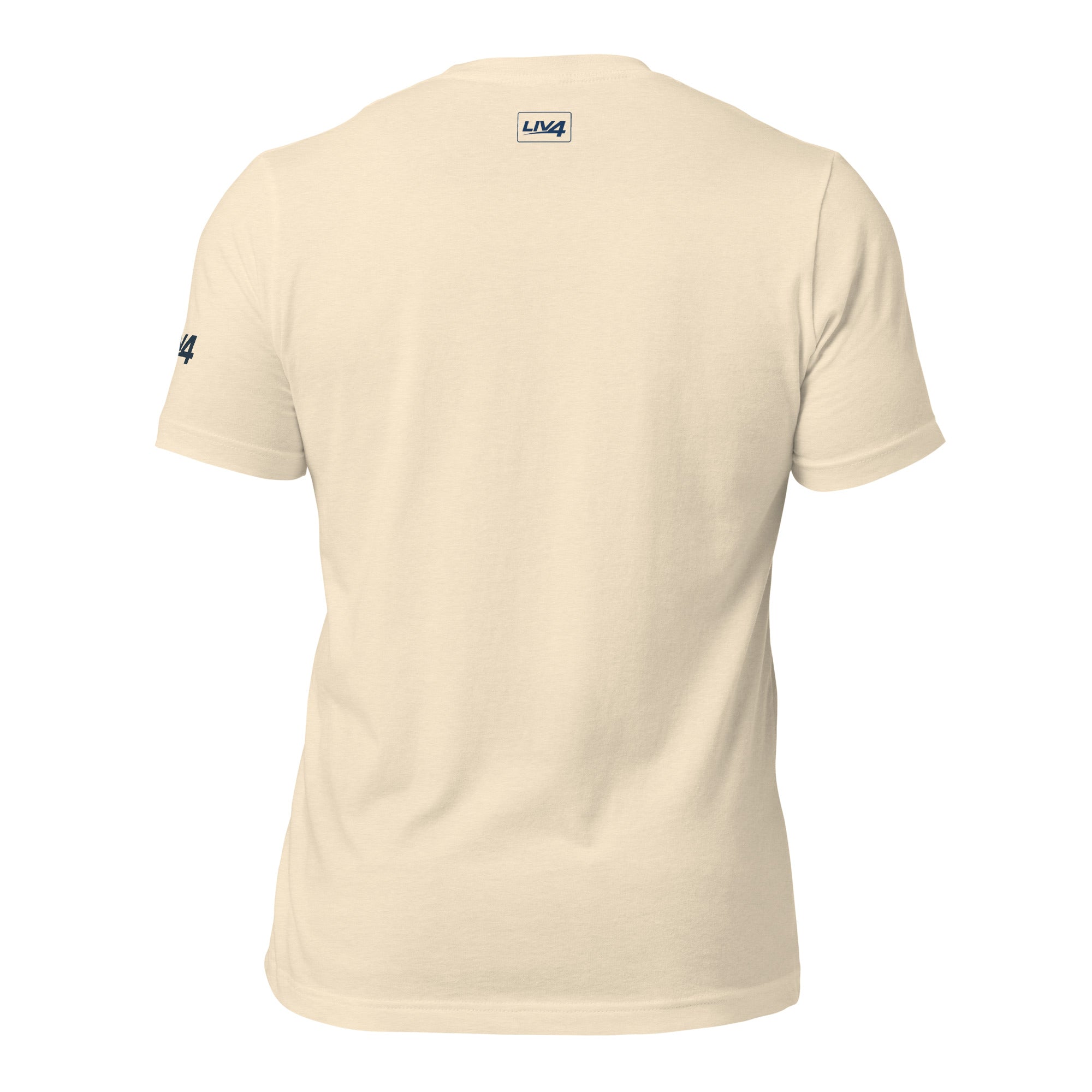 LIV 4 Soccer with USA Flag Unisex T-Shirt