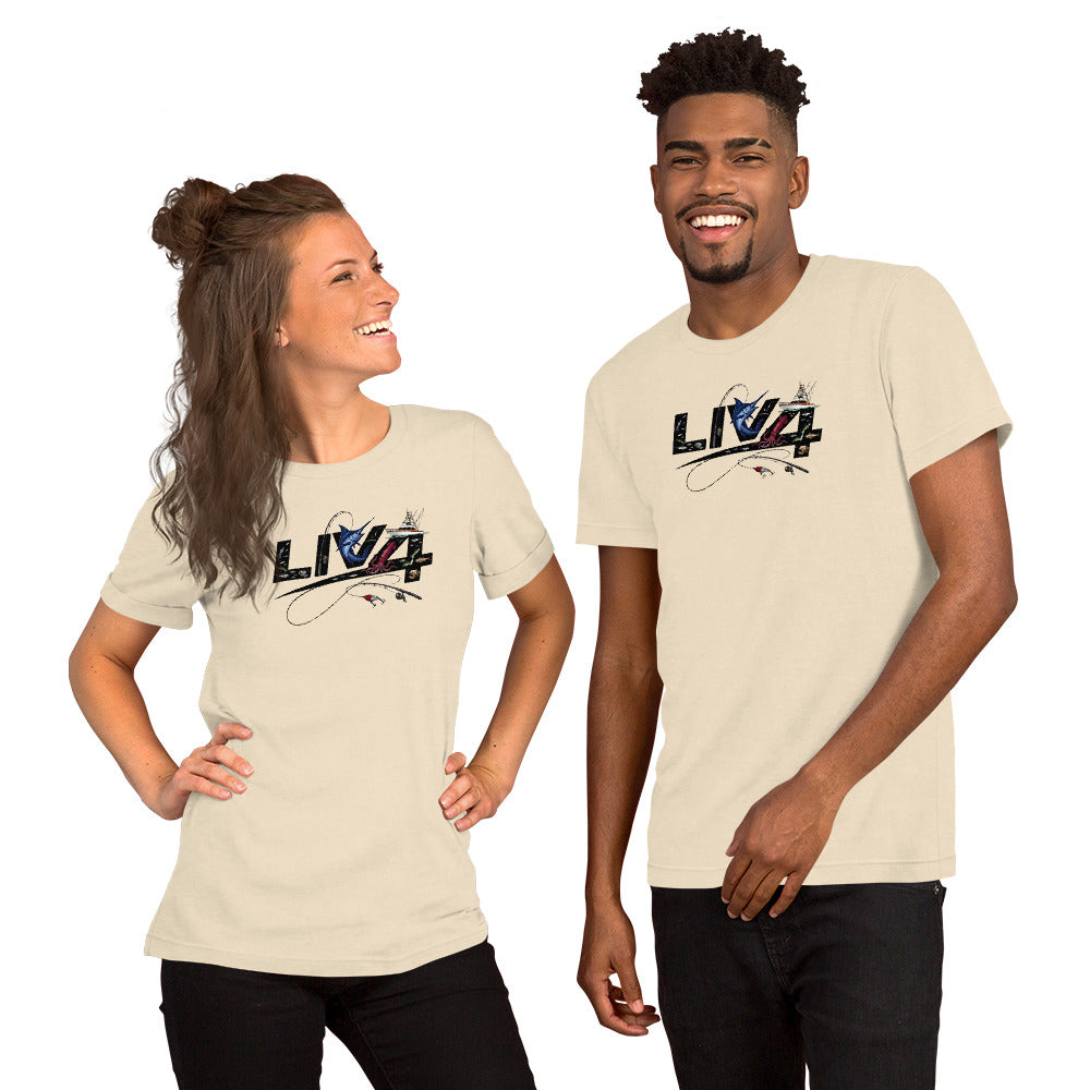 LIV 4 Deep Sea Fishing Unisex T-Shirt