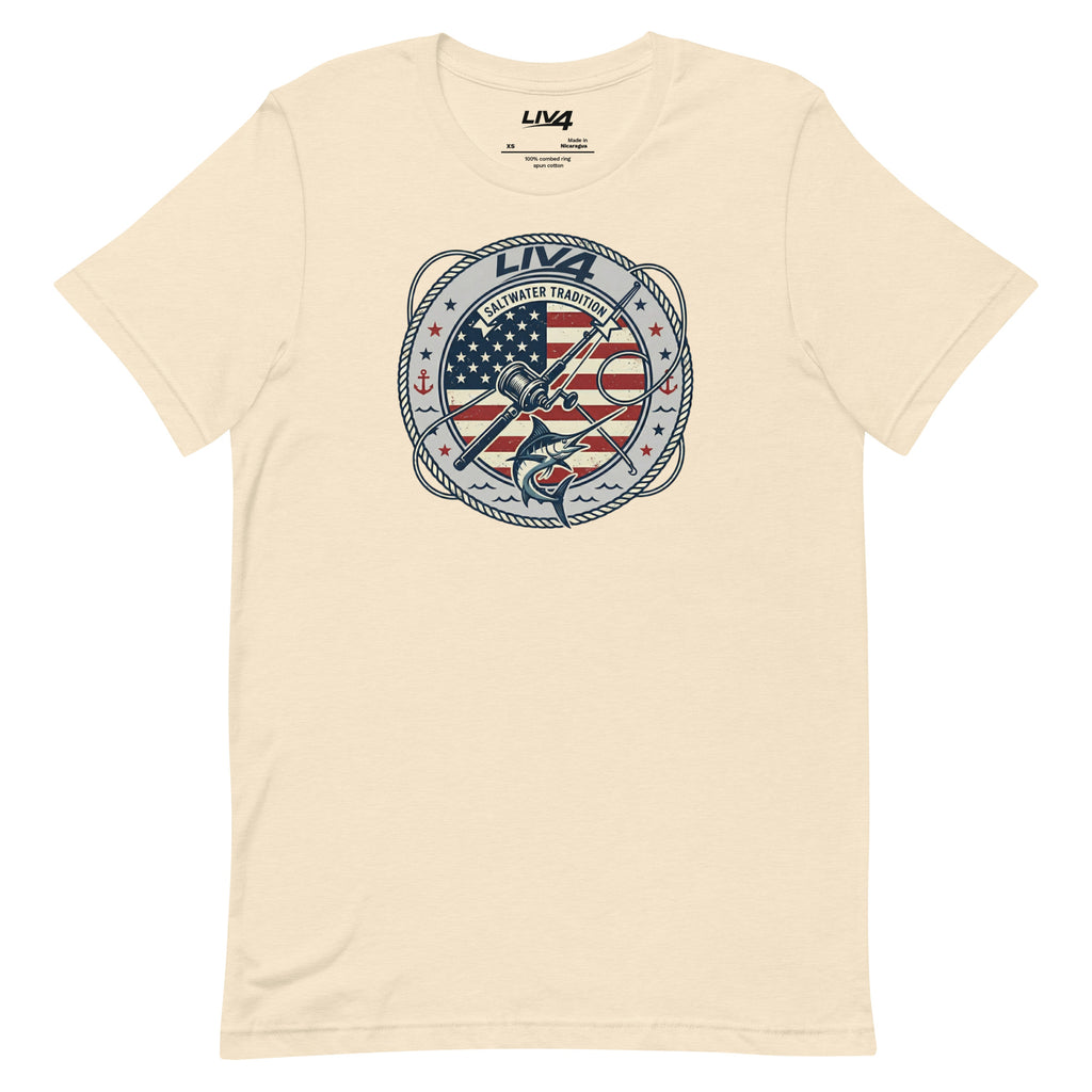 LIV 4 Saltwater Tradition Fishing Unisex T-Shirt