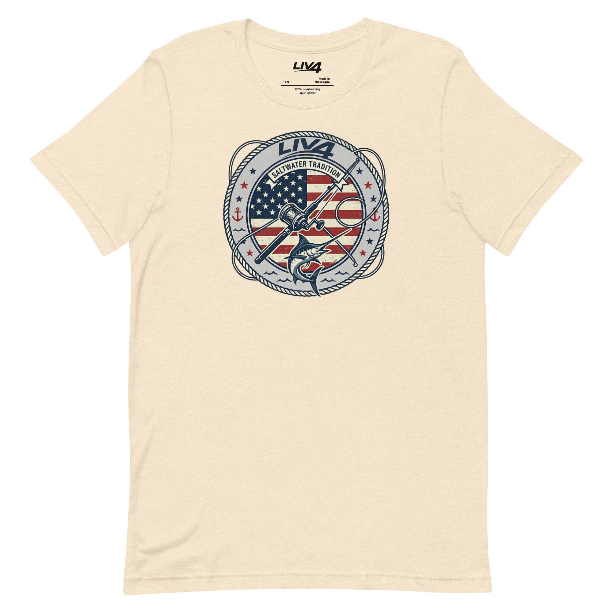 LIV 4 Saltwater Tradition Fishing Unisex T-Shirt