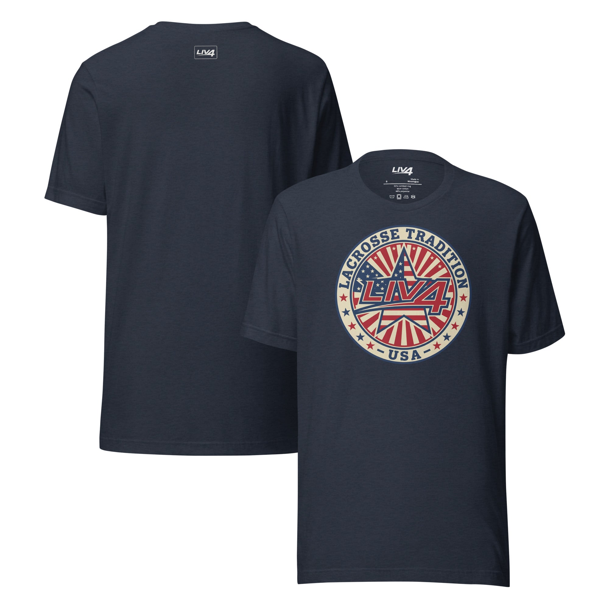 LIV 4 Lacrosse Tradition USA Unisex T-Shirt