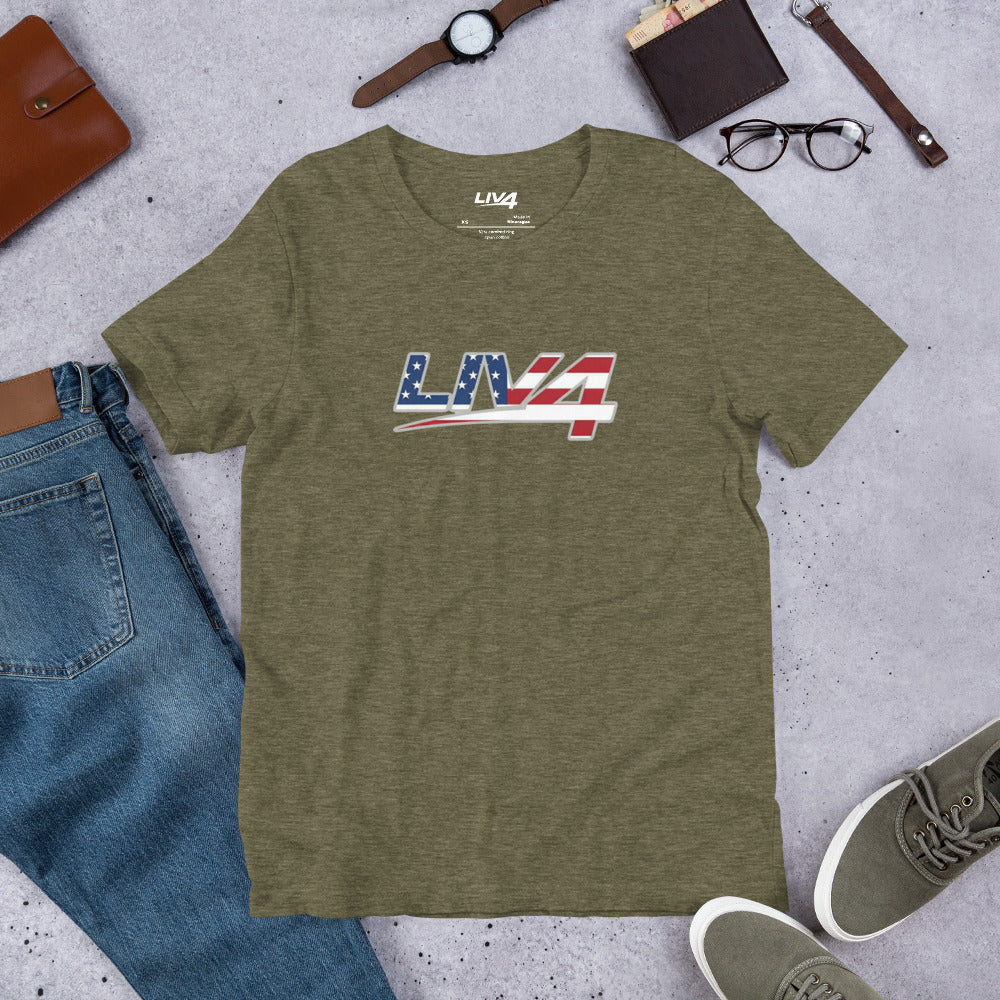 LIV 4 Patriotic Unisex T-Shirt