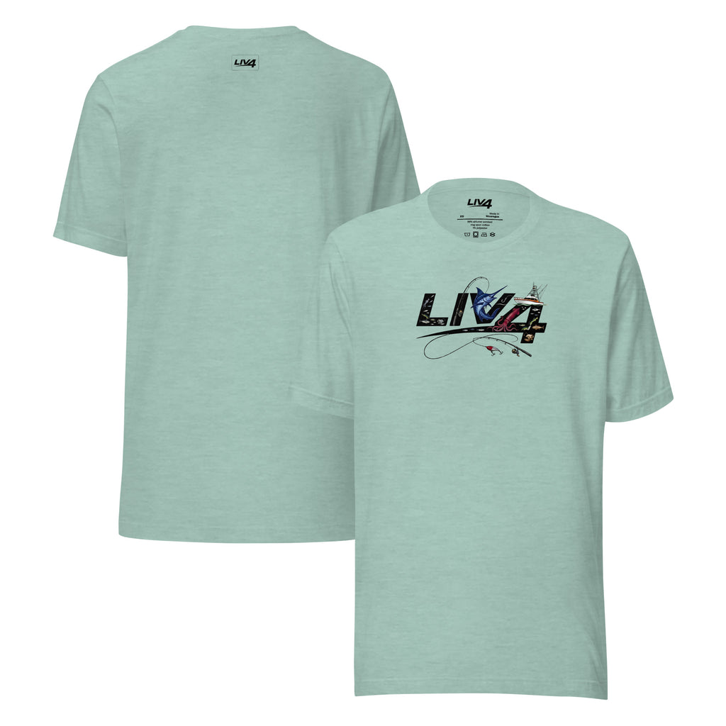 LIV 4 Deep Sea Fishing Unisex T-Shirt