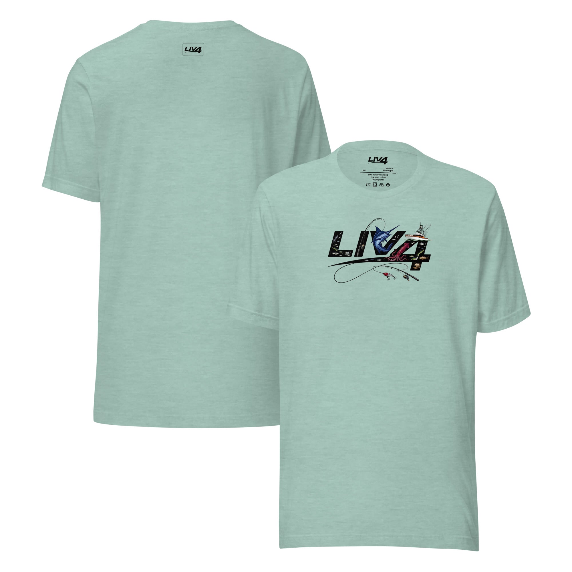 LIV 4 Deep Sea Fishing Unisex T-Shirt