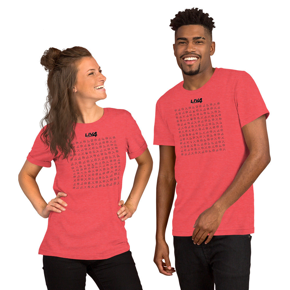 LIV 4 Hockey Grid Unisex T-Shirt