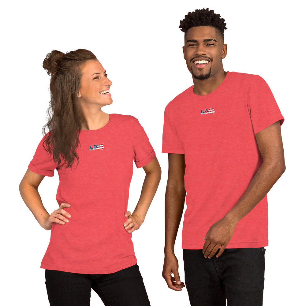 LIV 4 Patriotic Unisex T-Shirt | Small Logo