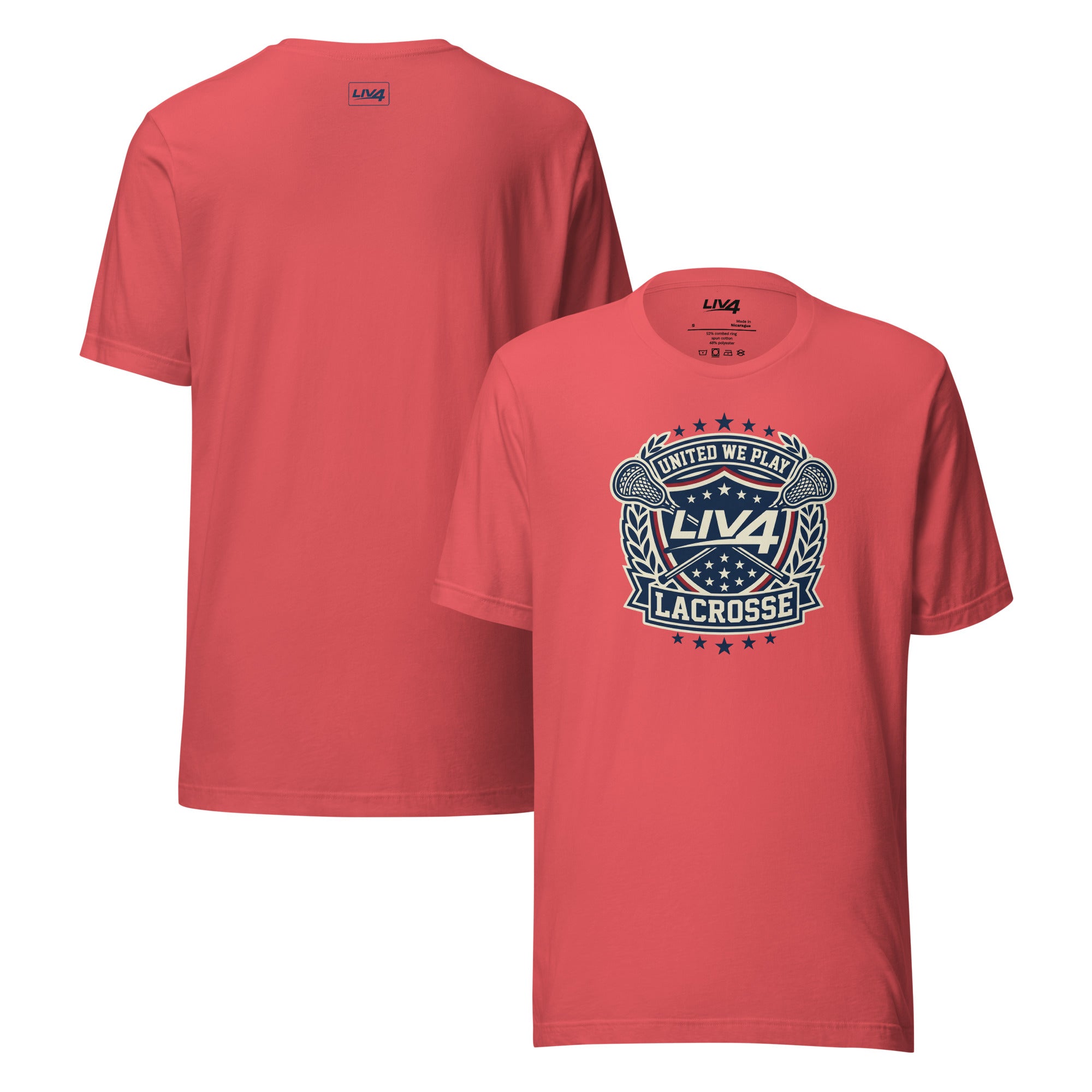 LIV 4 United We Play Lacrosse Unisex T-Shirt