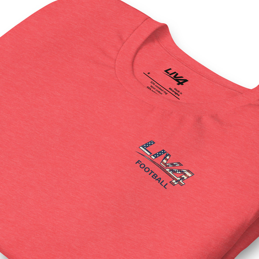LIV 4 Football Patriotic Unisex T-Shirt