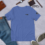LIV 4 First Responder - Blue Line USA Flag Theme Unisex Soft Lightweight T-Shirt