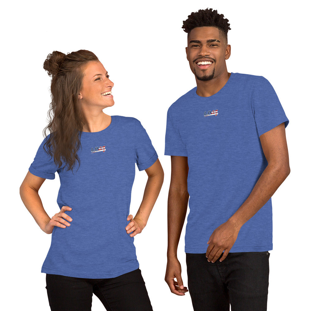 LIV 4 Patriotic Unisex T-Shirt | Small Logo