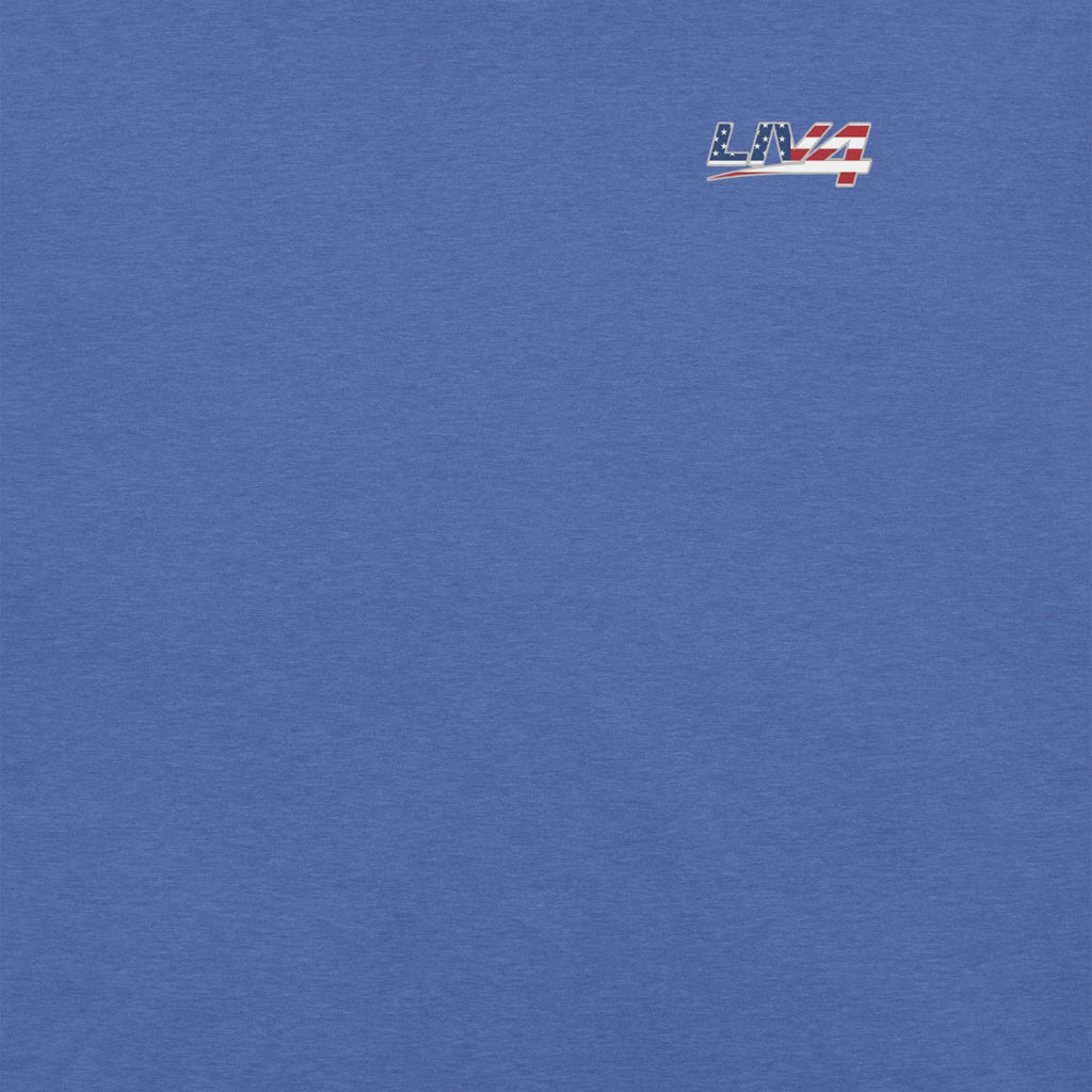LIV 4 Stars Stripes and Tight Lines Fishing Unisex T-Shirt
